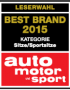 “auto motor und sport”: RECARO is “Best Brand” for tenth time in a row