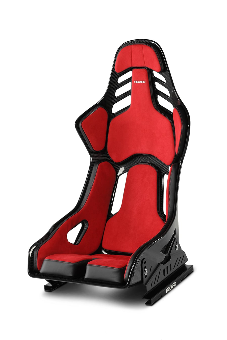 078011b23 Recaro Podium Alcantara Rot Leder Schwarz Web